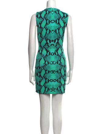 Roberto Cavalli Printed Mini Dress