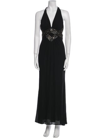 Roberto Cavalli Silk Long Dress