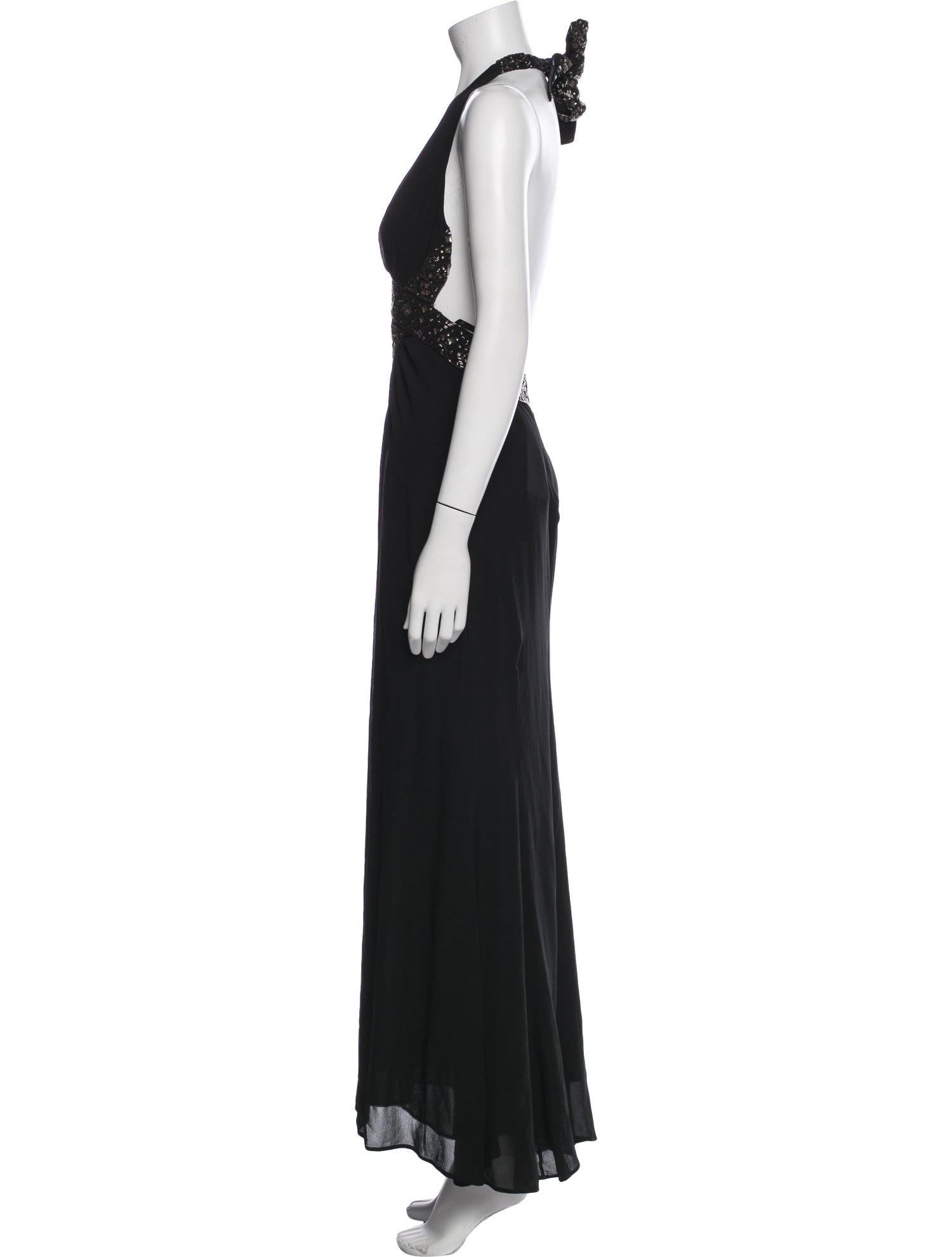 Roberto Cavalli Silk Long Dress