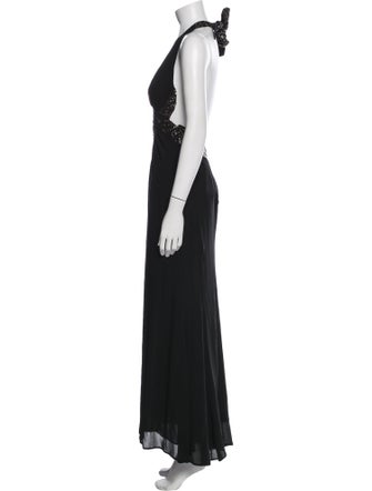 Roberto Cavalli Silk Long Dress