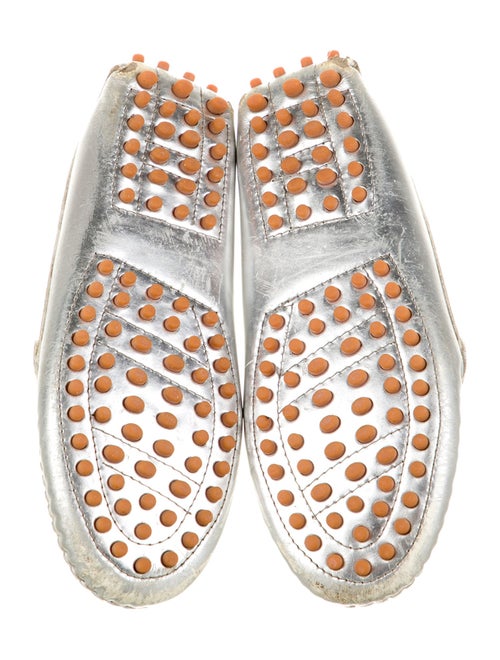 Roberto Cavalli Toddler Girls' Metallic Leather Loafer