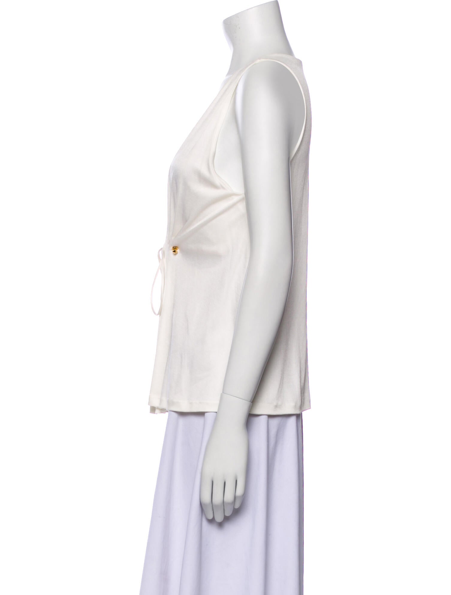 Roberto Cavalli Silk V-Neck Blouse