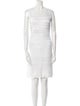 Roberto Cavalli Crew Neck Knee-Length Dress