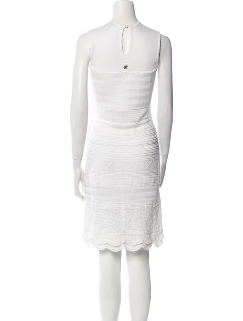 Roberto Cavalli Crew Neck Knee-Length Dress