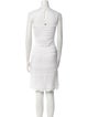 Roberto Cavalli Crew Neck Knee-Length Dress