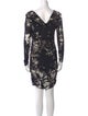 Roberto Cavalli Tie-Dye Print Knee-Length Dress