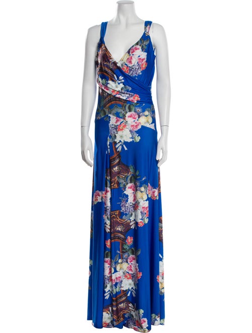 Roberto Cavalli Nylon Long Dress