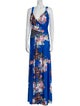 Roberto Cavalli Nylon Long Dress