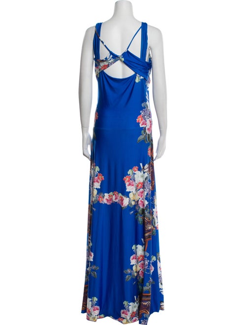 Roberto Cavalli Nylon Long Dress