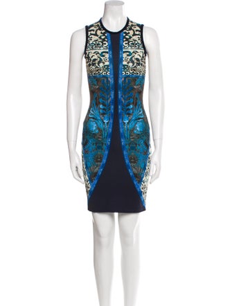 Roberto Cavalli Printed Mini Dress