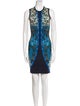 Roberto Cavalli Printed Mini Dress