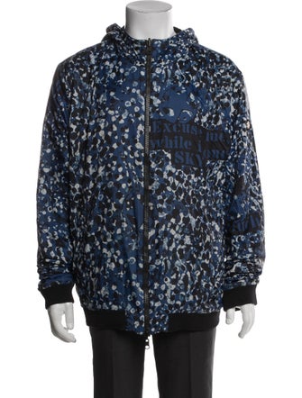 Roberto Cavalli Printed Windbreaker