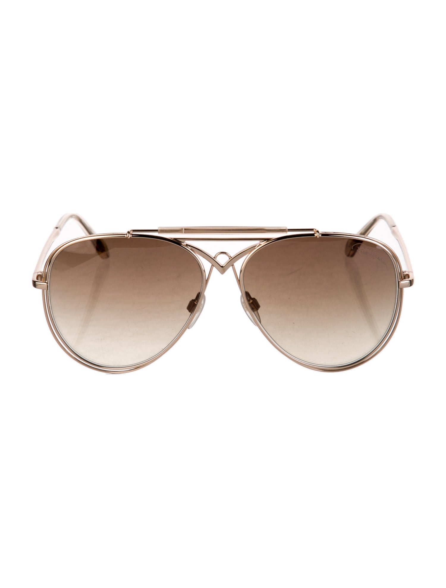 Roberto Cavalli Aviator Gradient Sunglasses
