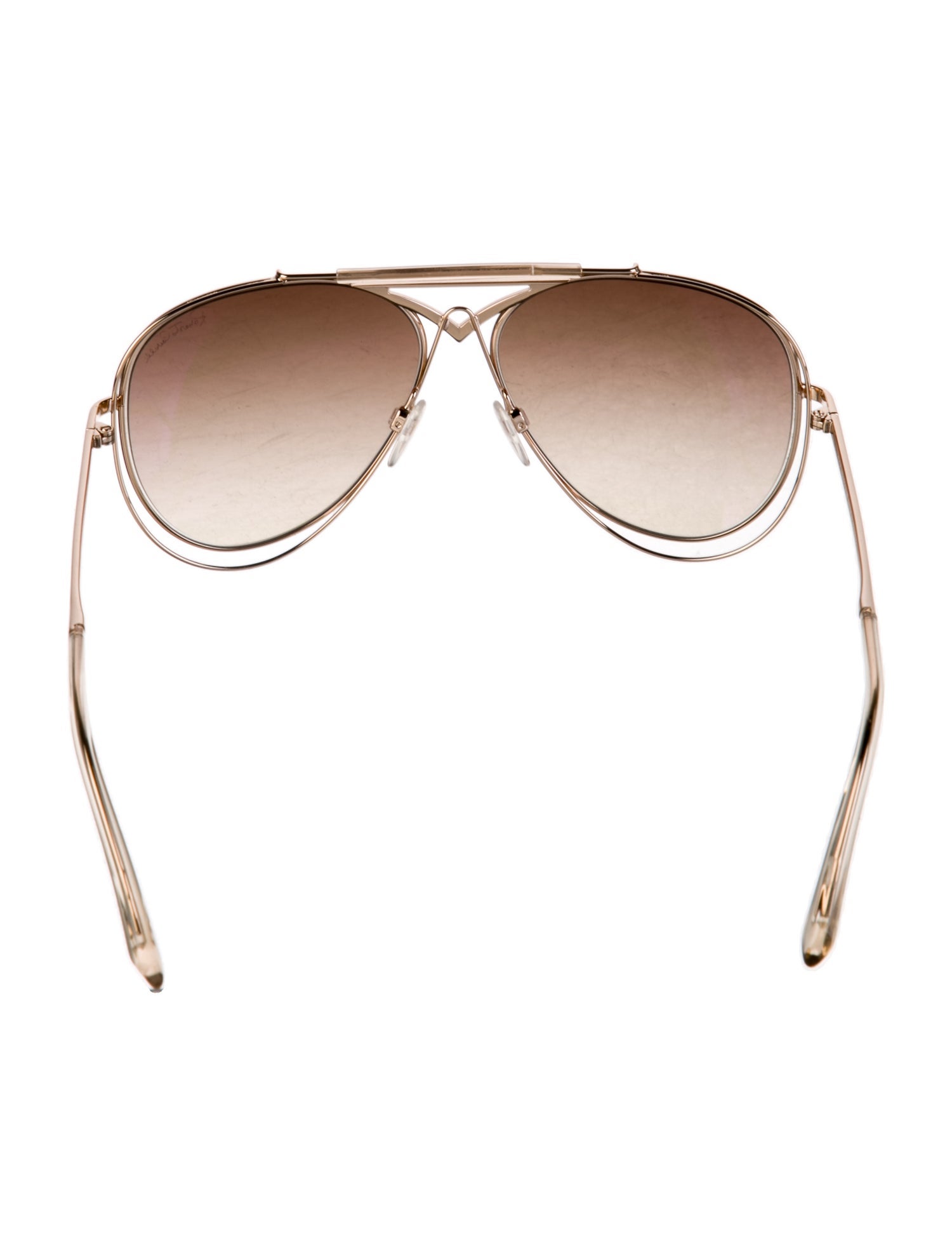 Roberto Cavalli Aviator Gradient Sunglasses