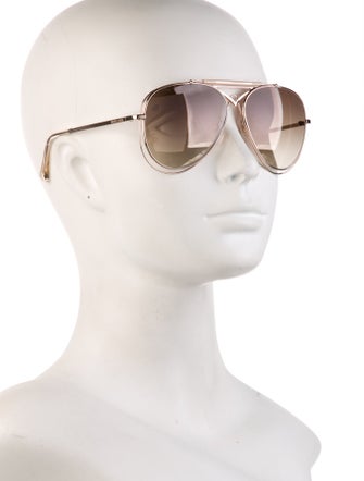 Roberto Cavalli Aviator Gradient Sunglasses