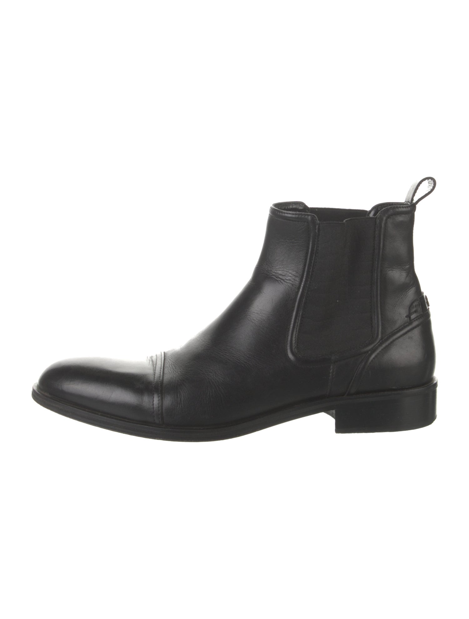 Roberto Cavalli Leather Chelsea Boots