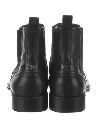 Roberto Cavalli Leather Chelsea Boots