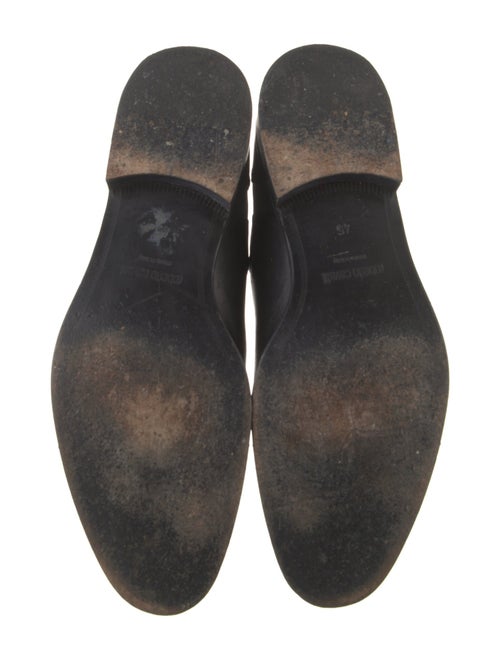 Roberto Cavalli Leather Chelsea Boots