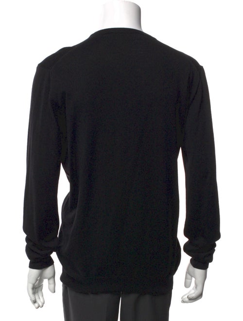 Roberto Cavalli V-Neck Long Sleeve Pullover