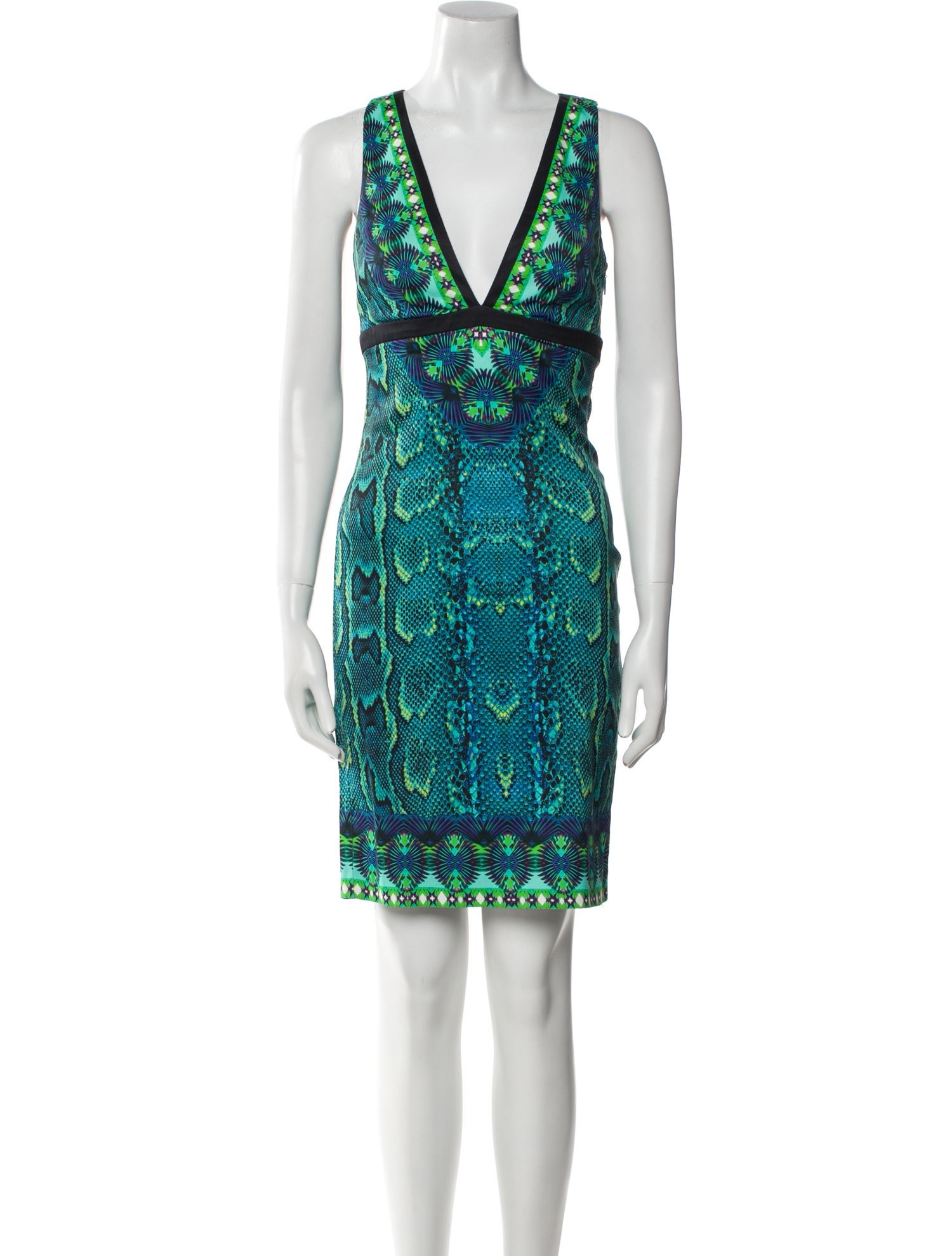 Roberto Cavalli Printed Mini Dress