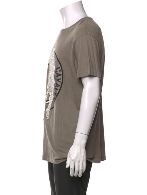 Roberto Cavalli Graphic Print Crew Neck T-Shirt