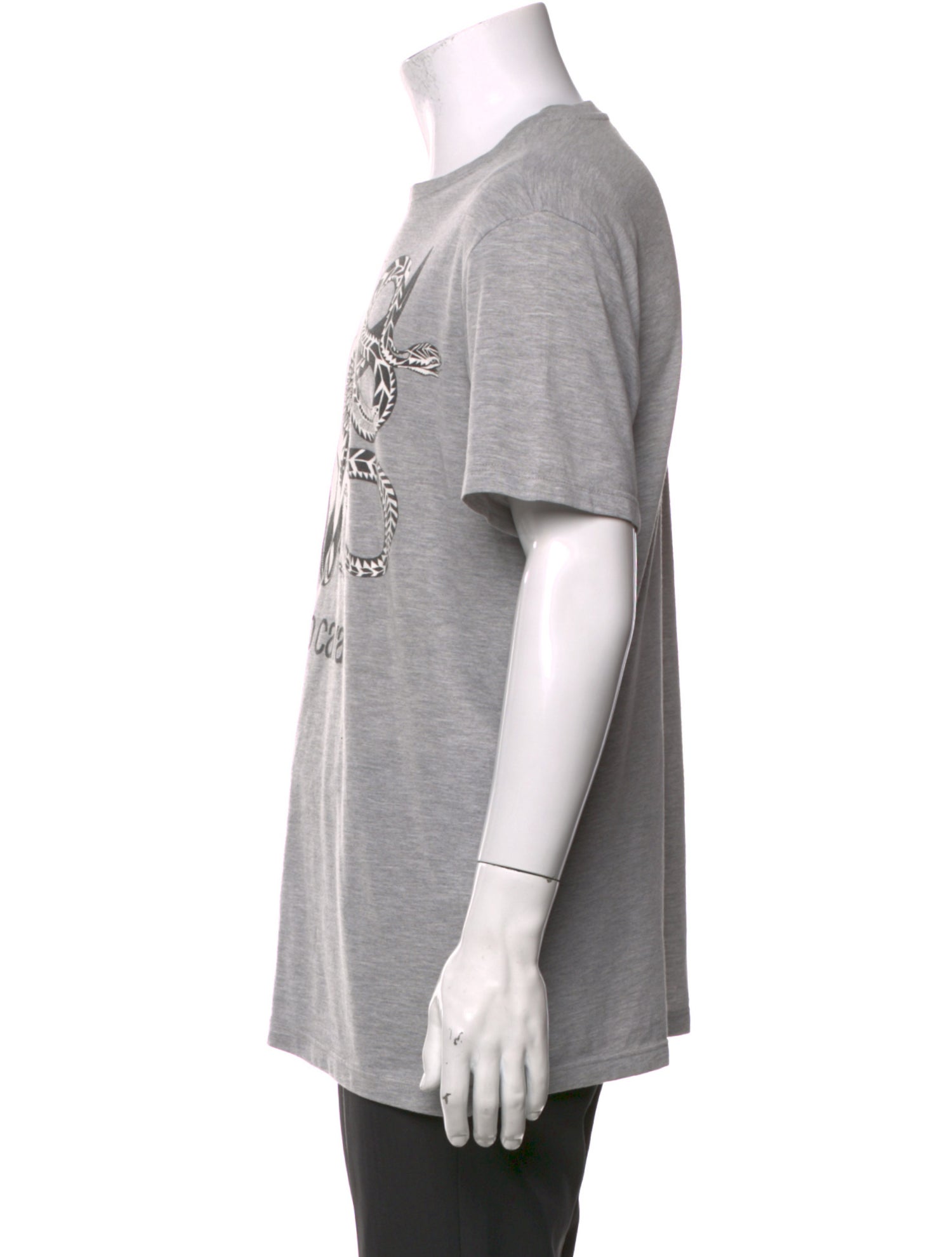 Roberto Cavalli Graphic Print Crew Neck T-Shirt