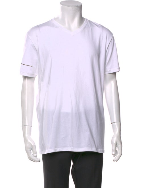 Roberto Cavalli V-Neck Short Sleeve T-Shirt