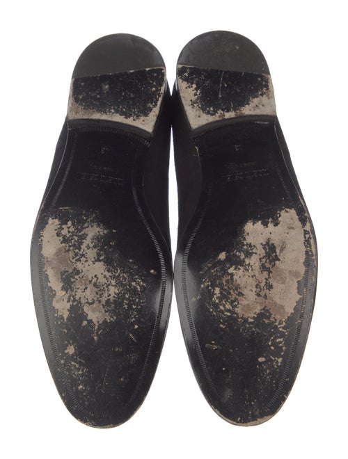 Roberto Cavalli Velvet Embroidered Accent Loafers