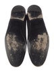 Roberto Cavalli Velvet Embroidered Accent Loafers