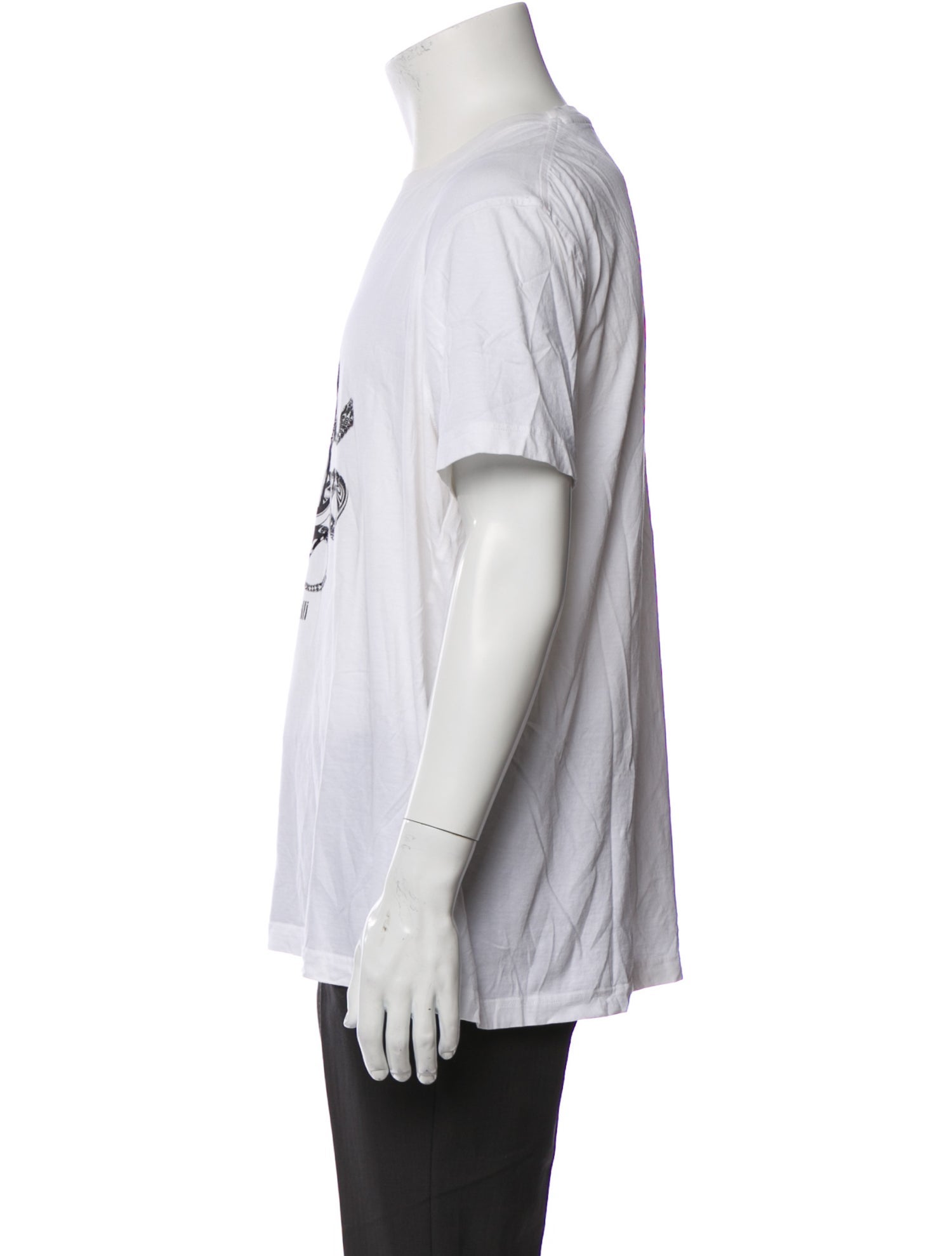 Roberto Cavalli Graphic Print Crew Neck T-Shirt