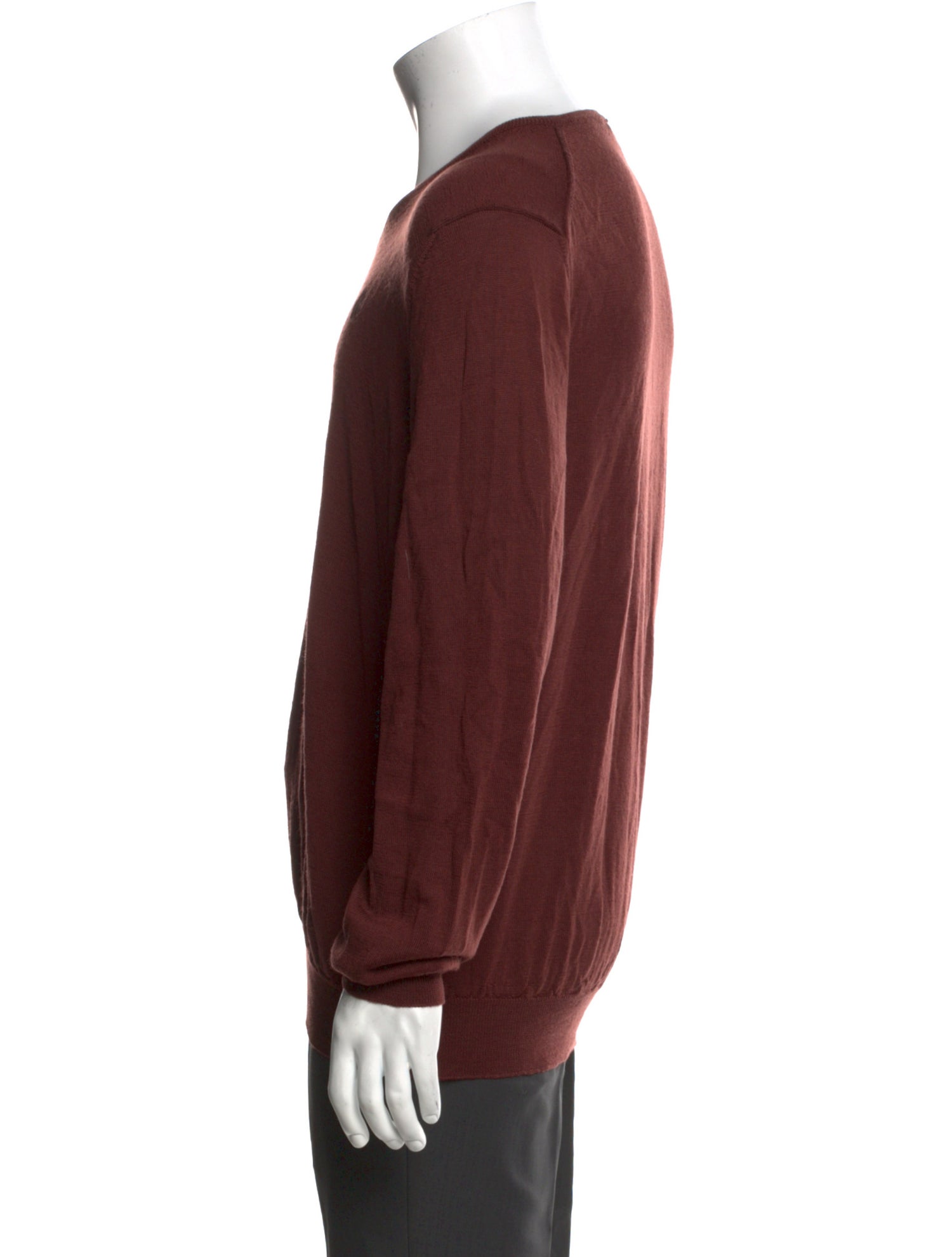 Roberto Cavalli Wool V-Neck Pullover