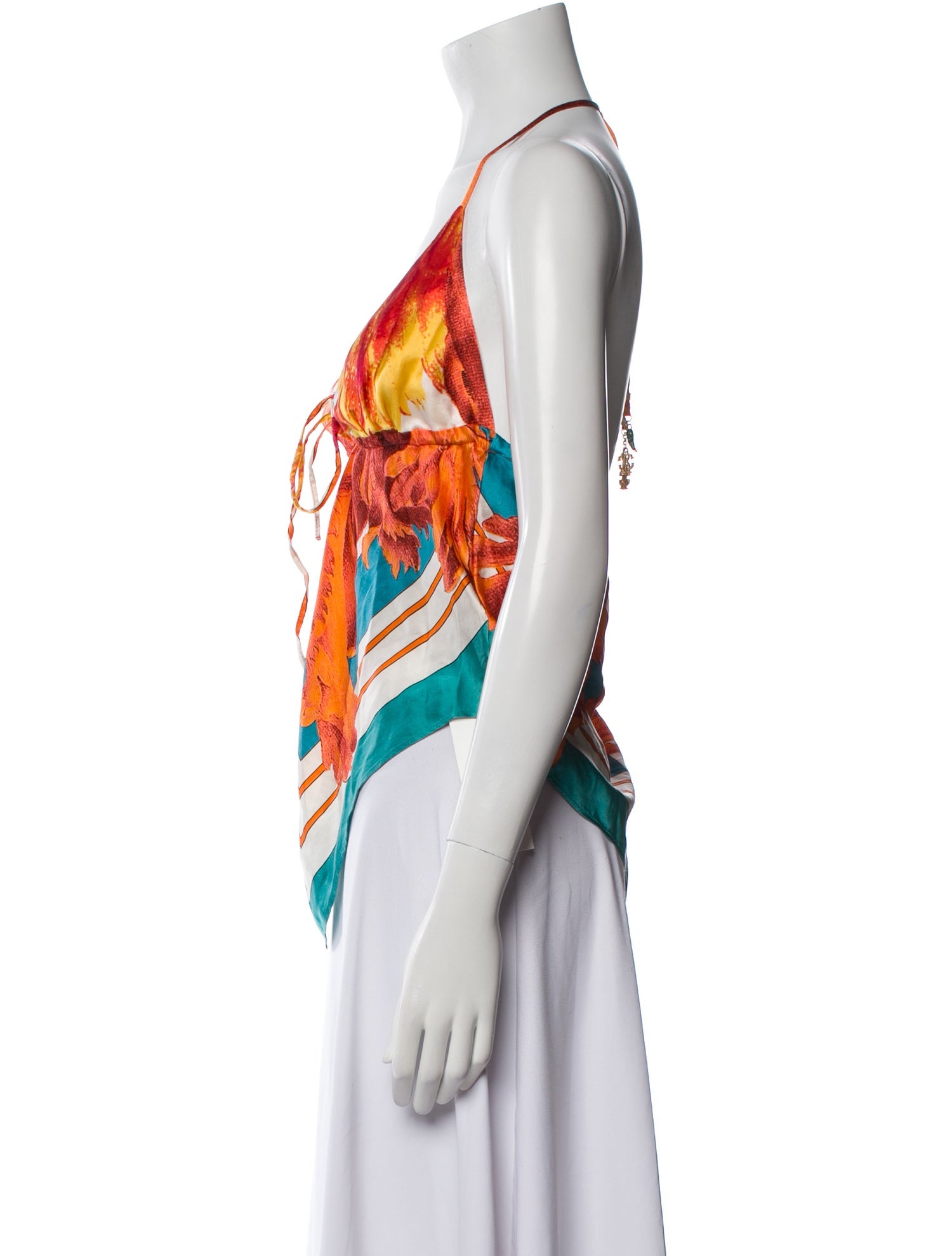 Roberto Cavalli Vintage 2006 Crop Top