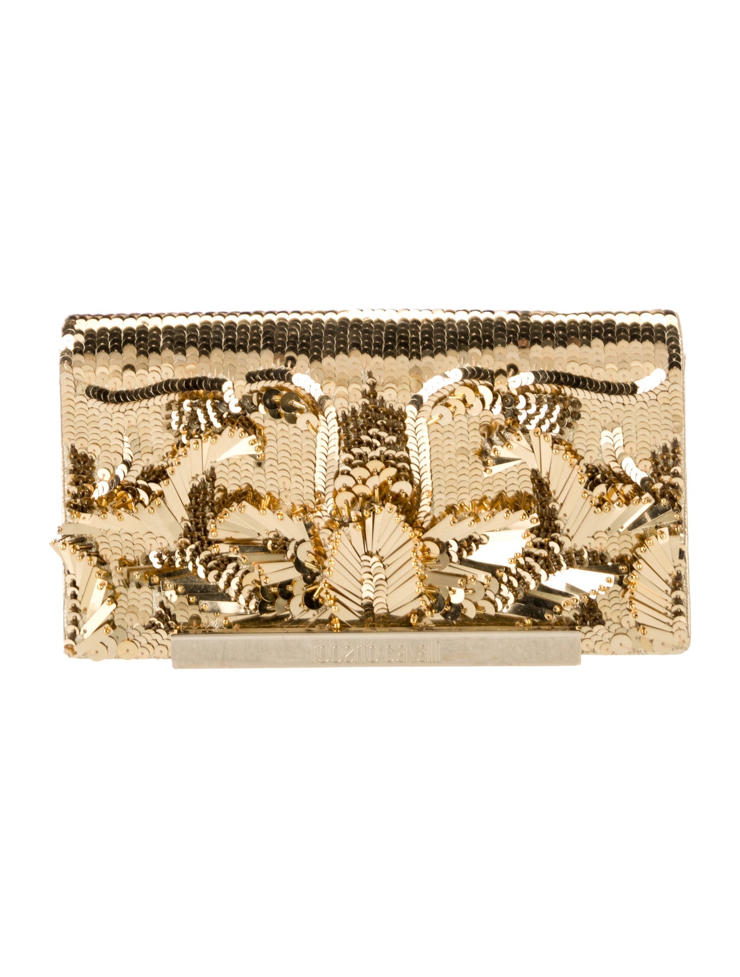 Roberto Cavalli Sequins Clutch
