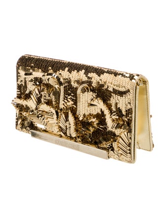 Roberto Cavalli Sequins Clutch