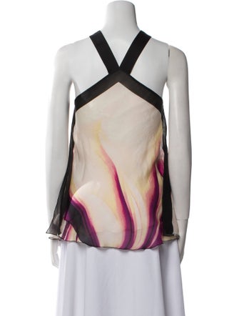 Roberto Cavalli Silk Printed Blouse