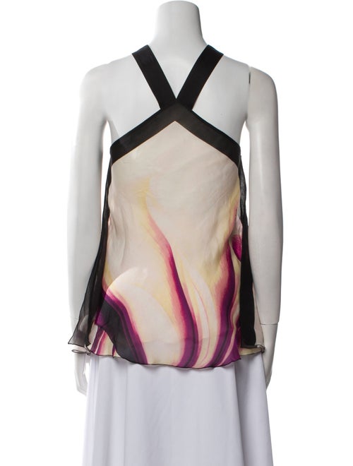 Roberto Cavalli Silk Printed Blouse