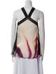 Roberto Cavalli Silk Printed Blouse