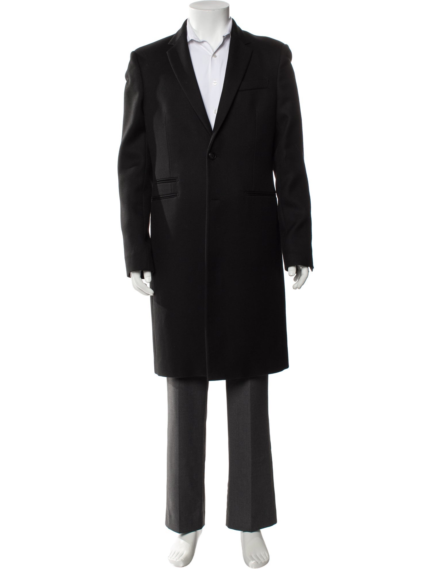 Roberto Cavalli Virgin Wool Overcoat