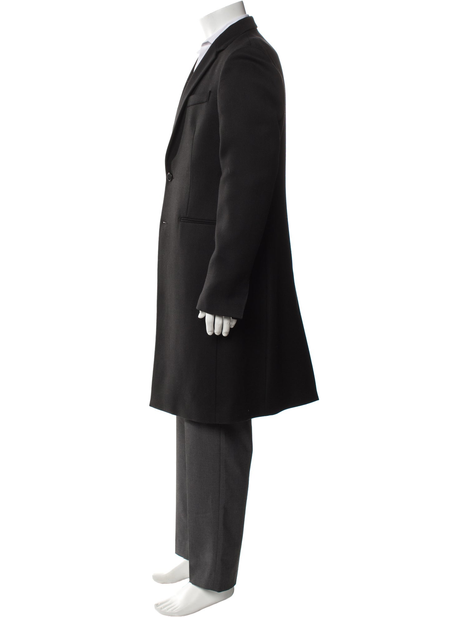 Roberto Cavalli Virgin Wool Overcoat