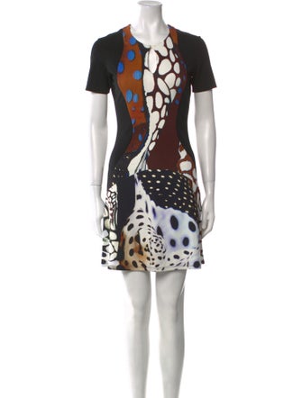 Roberto Cavalli Printed Mini Dress