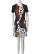 Roberto Cavalli Printed Mini Dress