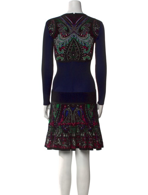Roberto Cavalli Paisley Print Knee-Length Dress