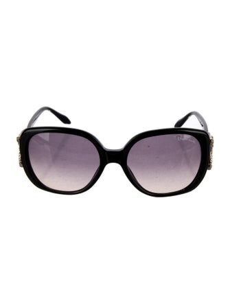 Roberto Cavalli Oversize Gradient Sunglasses