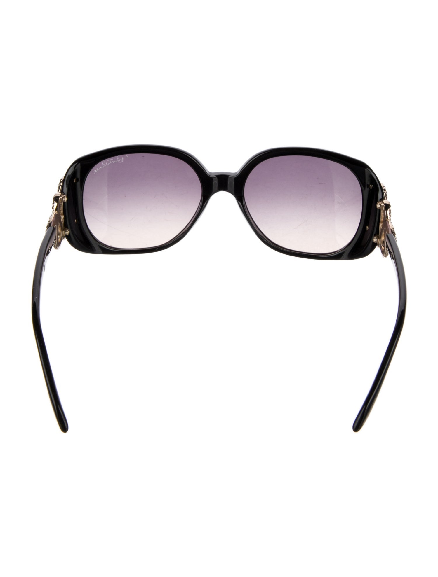 Roberto Cavalli Oversize Gradient Sunglasses
