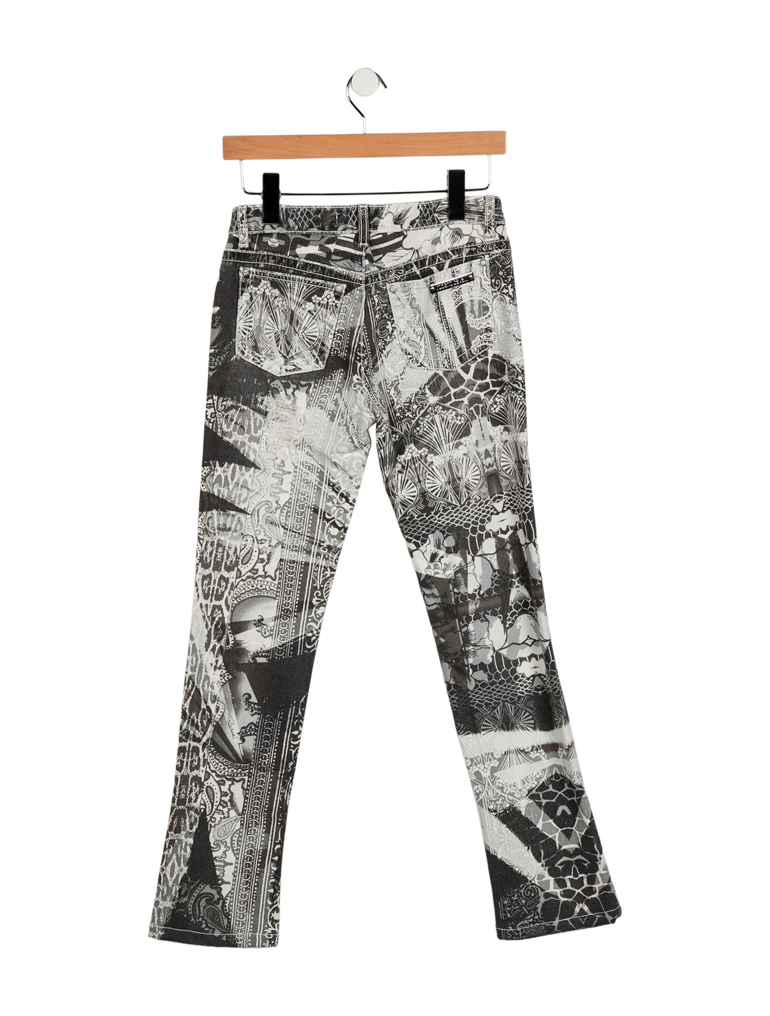 Roberto Cavalli Low-Rise Skinny Leg Jeans