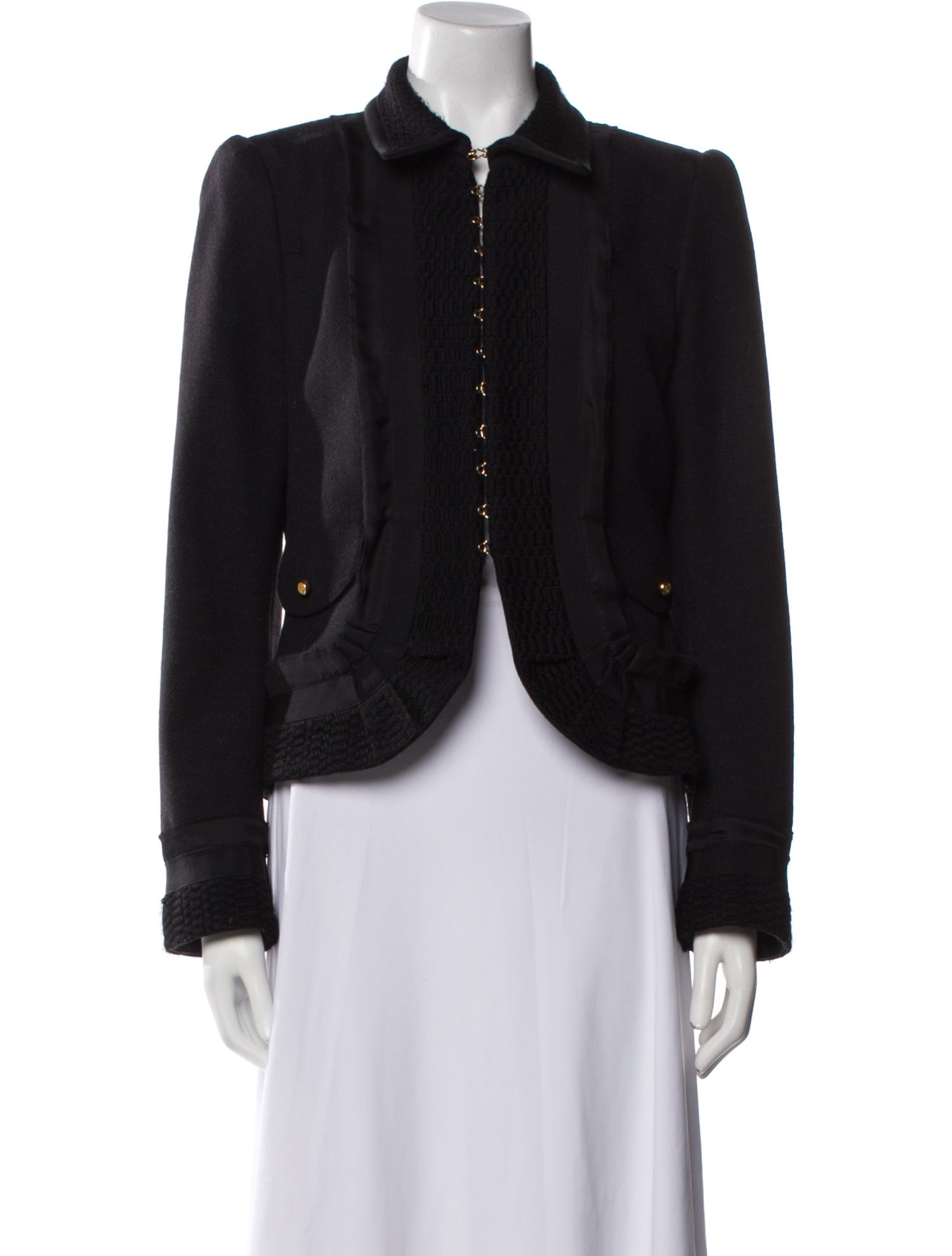 Roberto Cavalli Virgin Wool Evening Jacket