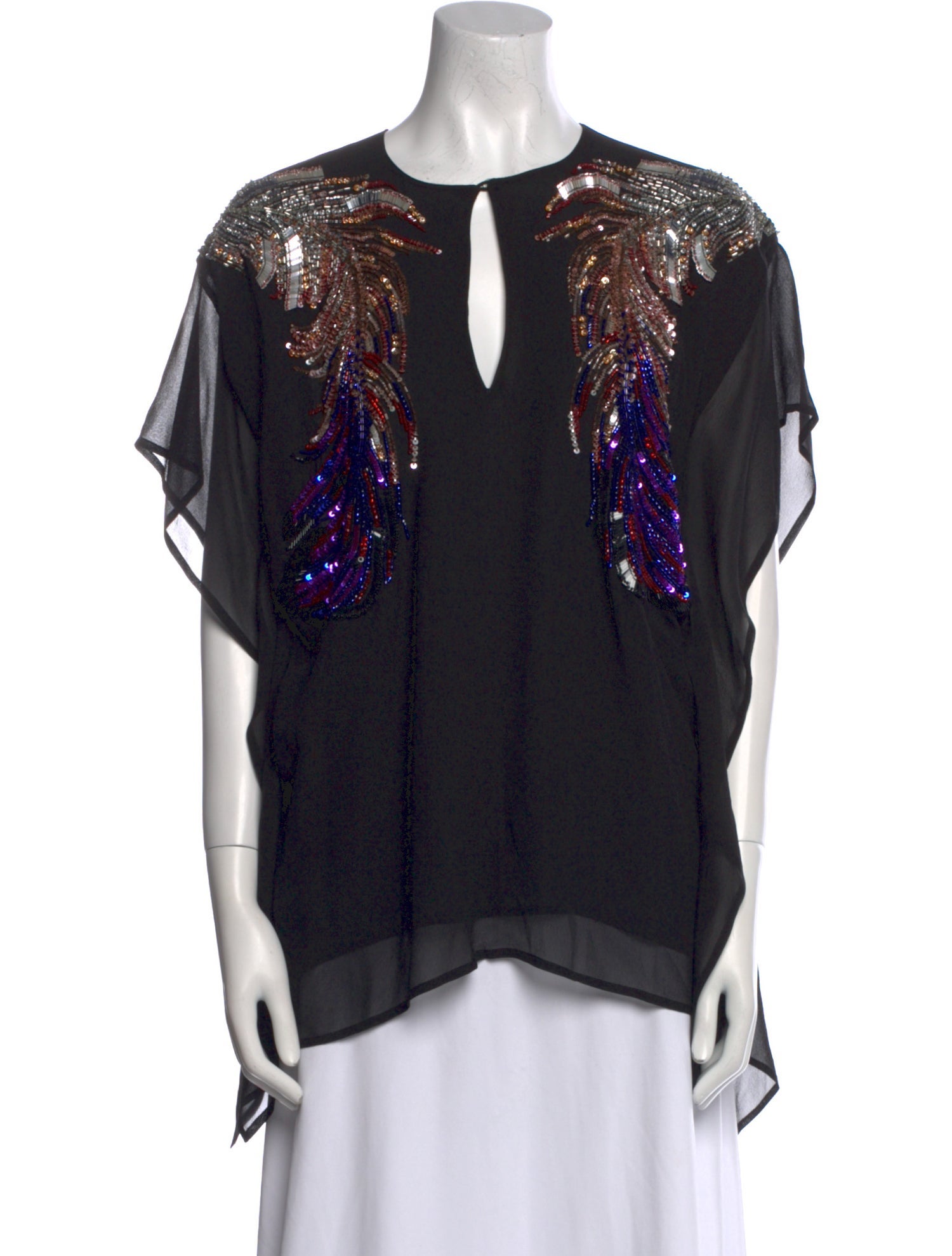 Roberto Cavalli Silk Printed Blouse