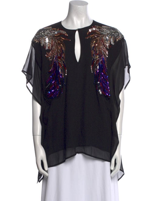 Roberto Cavalli Silk Printed Blouse