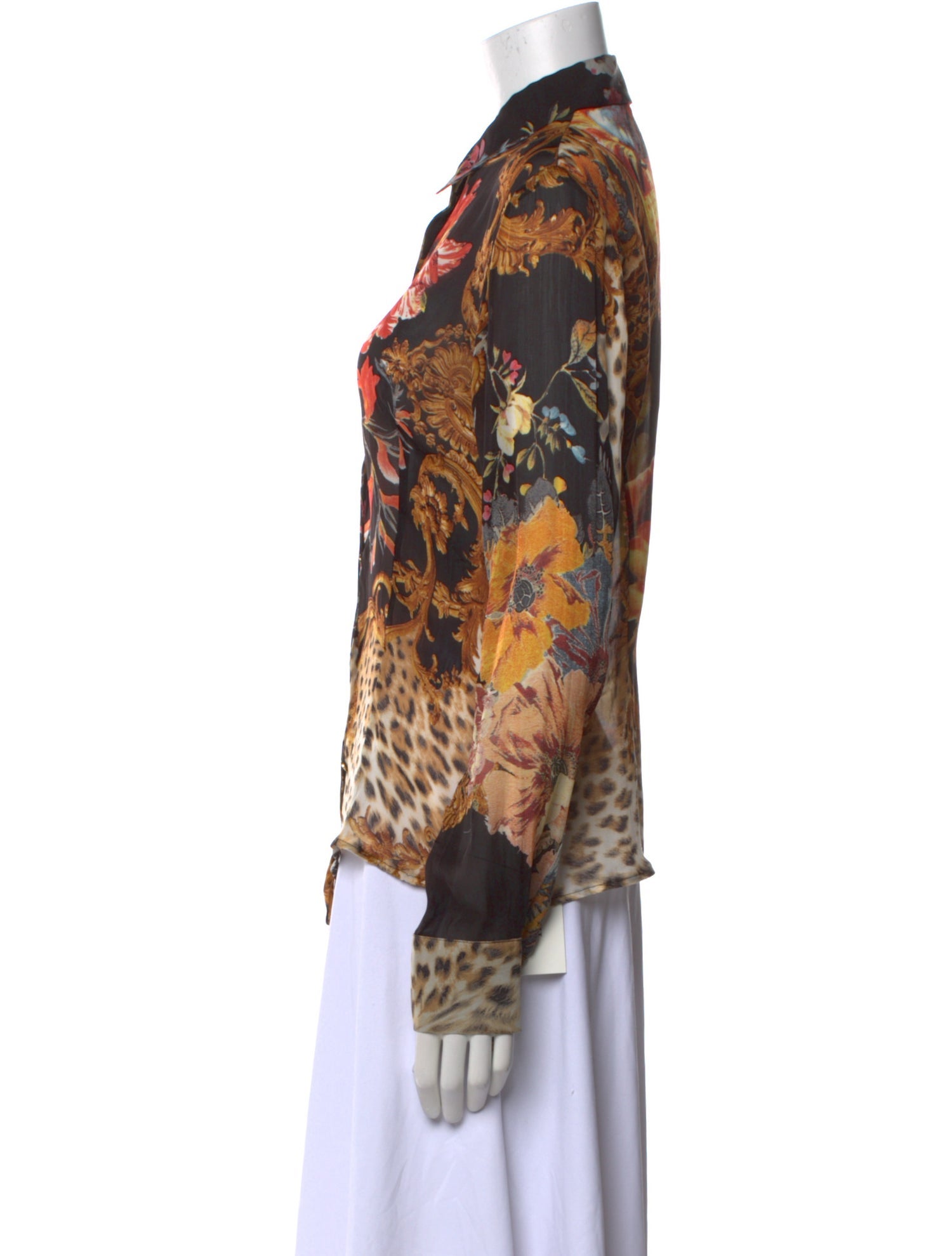 Roberto Cavalli Vintage 2005 Button-Up Top