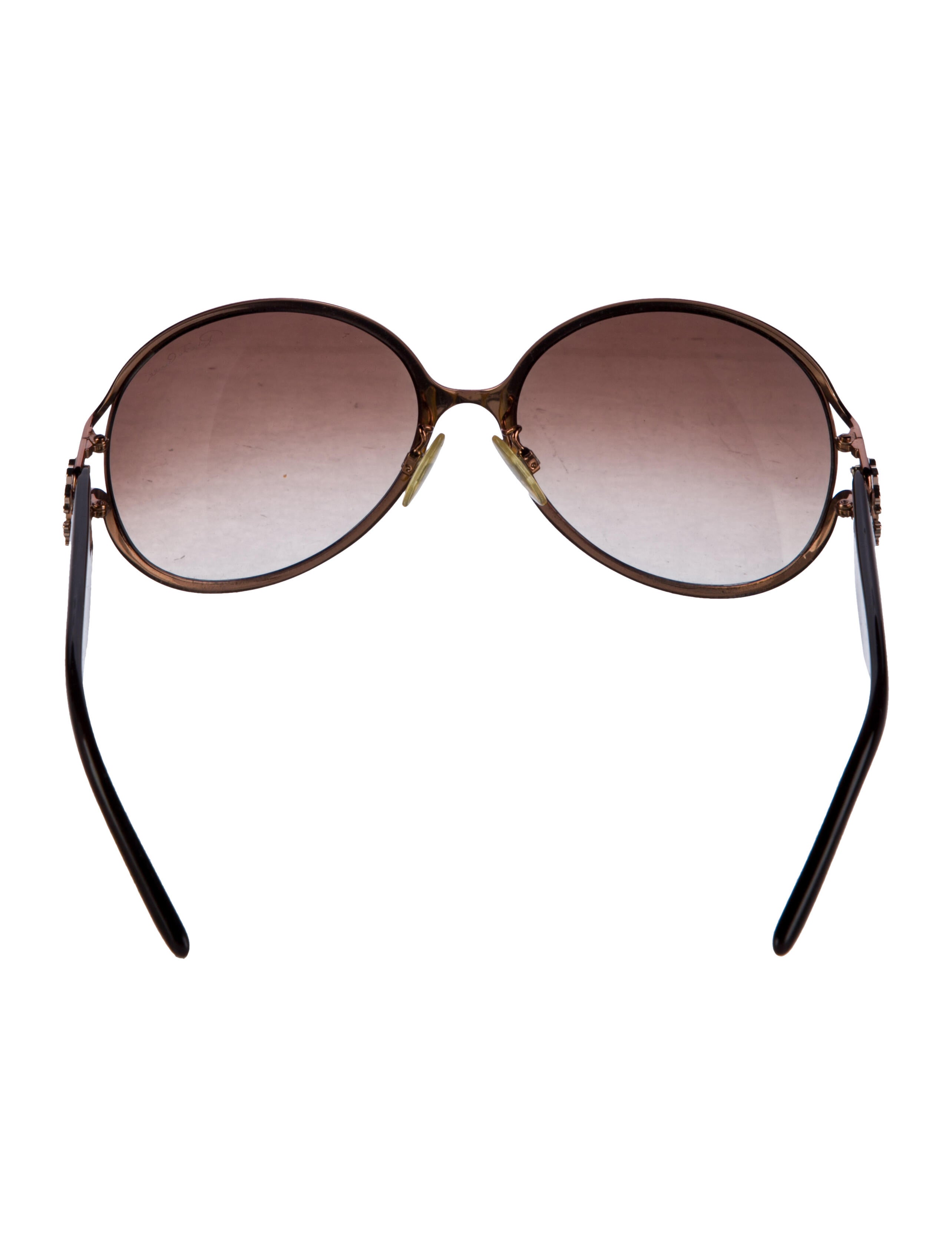 Roberto Cavalli Oversize Gradient Sunglasses